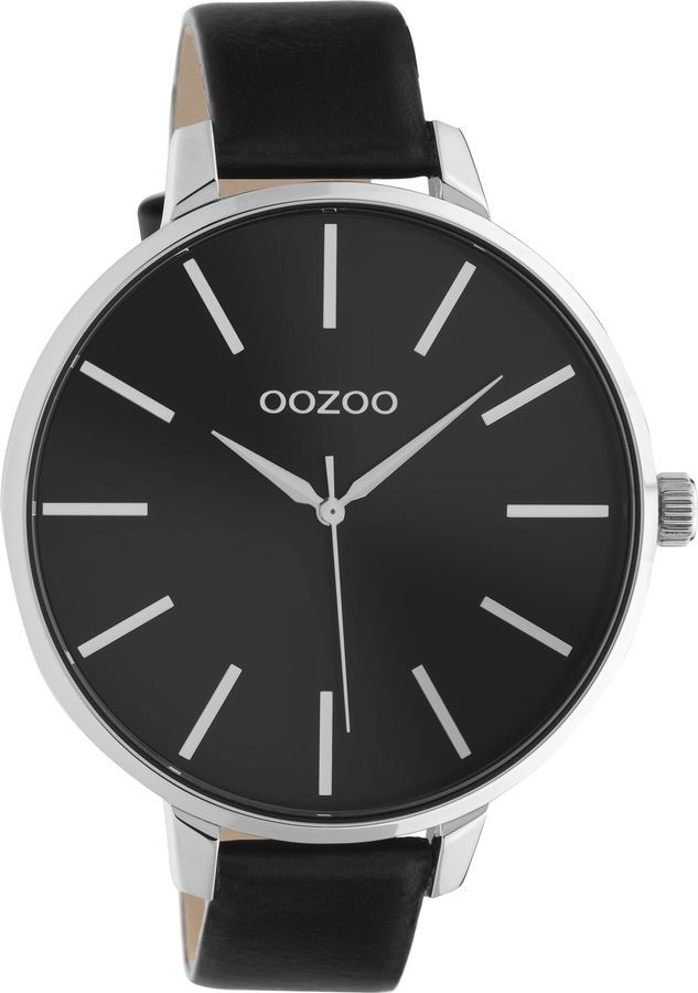 OOZOO Timepieces Black Leather Strap C10714